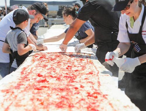 Legendary Guinness World Record: Massive 60-Foot Calzone